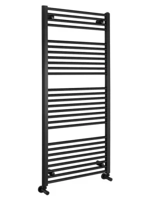 Aqualine DIRECT otopné těleso s bočním připojením 600x1320mm, černá mat ILR36B Časově Omezené