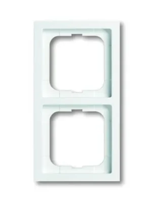 ABB 1754-0-4236 Future® linear Rámeček pro elektroinstalační přístroje, dvojnásobný, studio bílá Sezónní Sleva