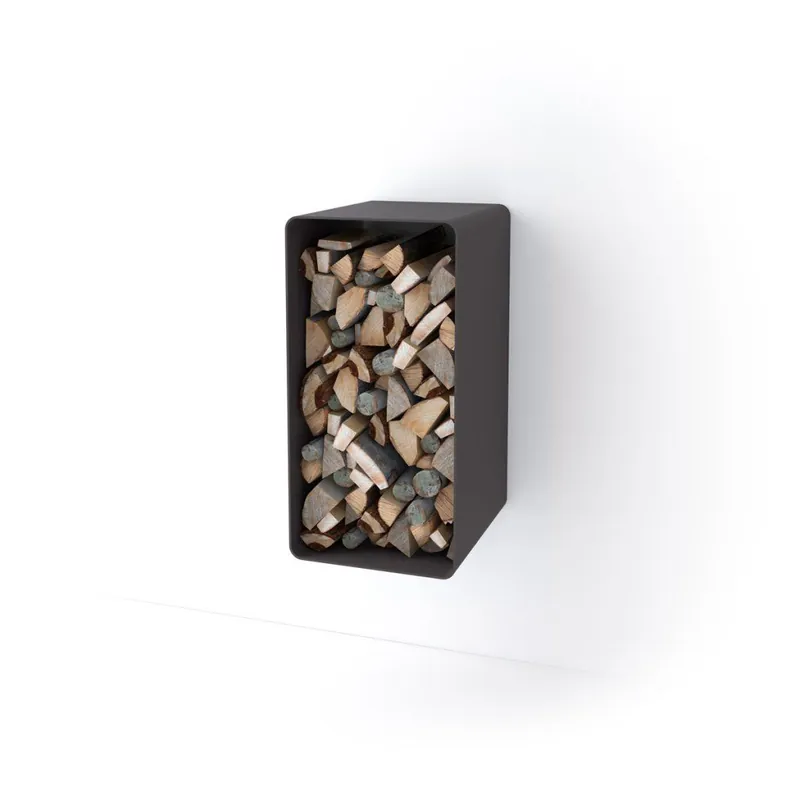 Stojan na dřevo FLAMINGO DELUXE 1 - černá Super Cena