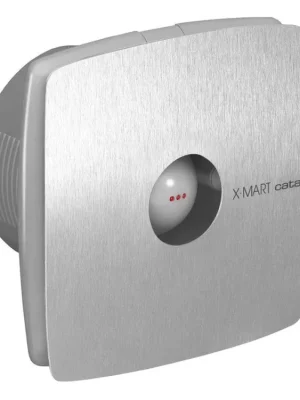 Ihned K Objednání X-MART 10H koupelnový ventilátor axiální s automatem, 15W, potrubí 100mm, nerez mat