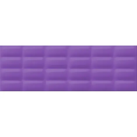 VIVID COLOURS violet glossy pillow | decor | 25x75 | 01S Dokud Zásoby Vydrží