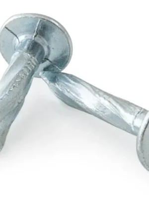 Značkový Scobax Kroucené stříbrná 25 x 3,5 mm