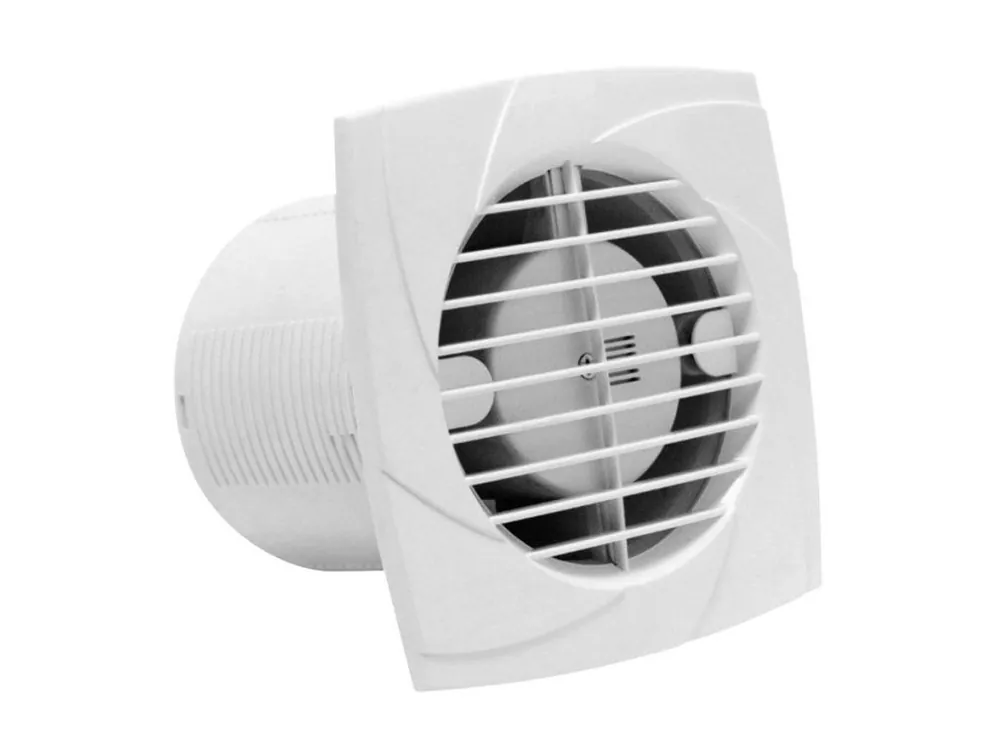 B-10 PLUS T koupelnový ventilátor s časovačem, 15W, potrubí 100mm, bílá Omezená Nabídka