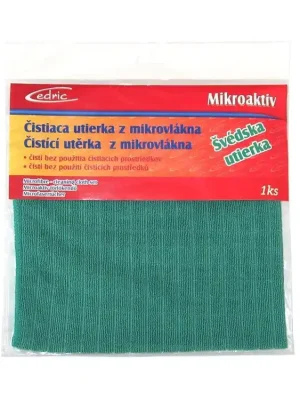 Čistíci utěrka z mikrovlákna 40 x 40 cm Bezpečná Platba
