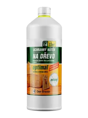 Kup Teď Nátěr ochranný na dřevo Optimal 1 kg zelený