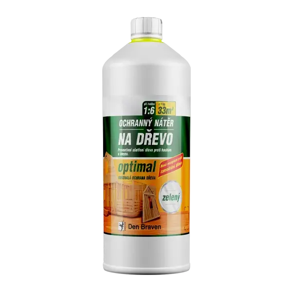 Kup Teď Nátěr ochranný na dřevo Optimal 1 kg zelený