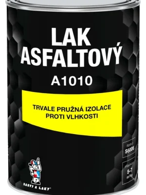A1010 asfaltový lak izolační nátěr, černý Víkendová Akce
