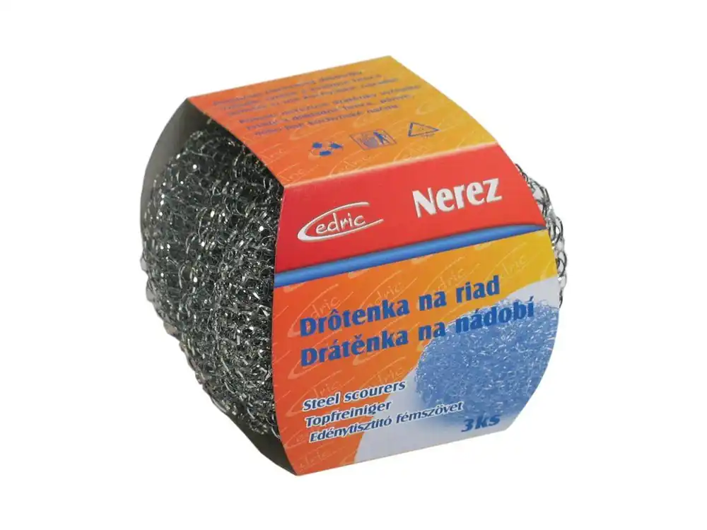 Drátěnka kovová 3 ks Dokud Zásoby Vydrží