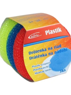 Drátěnka plastová 3 ks Akční Nabídka