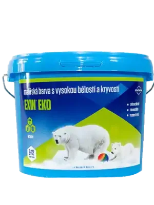 Stachema EXIN EKO malířská barva bílá (4 kg) - DOPRODEJ Nakupujte Hned