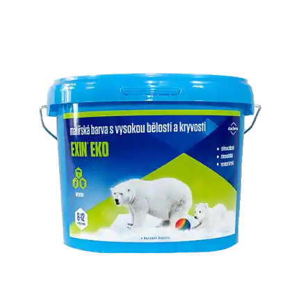 Stachema EXIN EKO malířská barva bílá (4 kg) - DOPRODEJ Nakupujte Hned