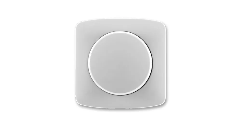 ABB 3294A-A123 S Tango® Kryt stmívače s otočným ovladačem, s upevňovací maticí, Světle ŠEDÁ Jen Po Omezenou Doba