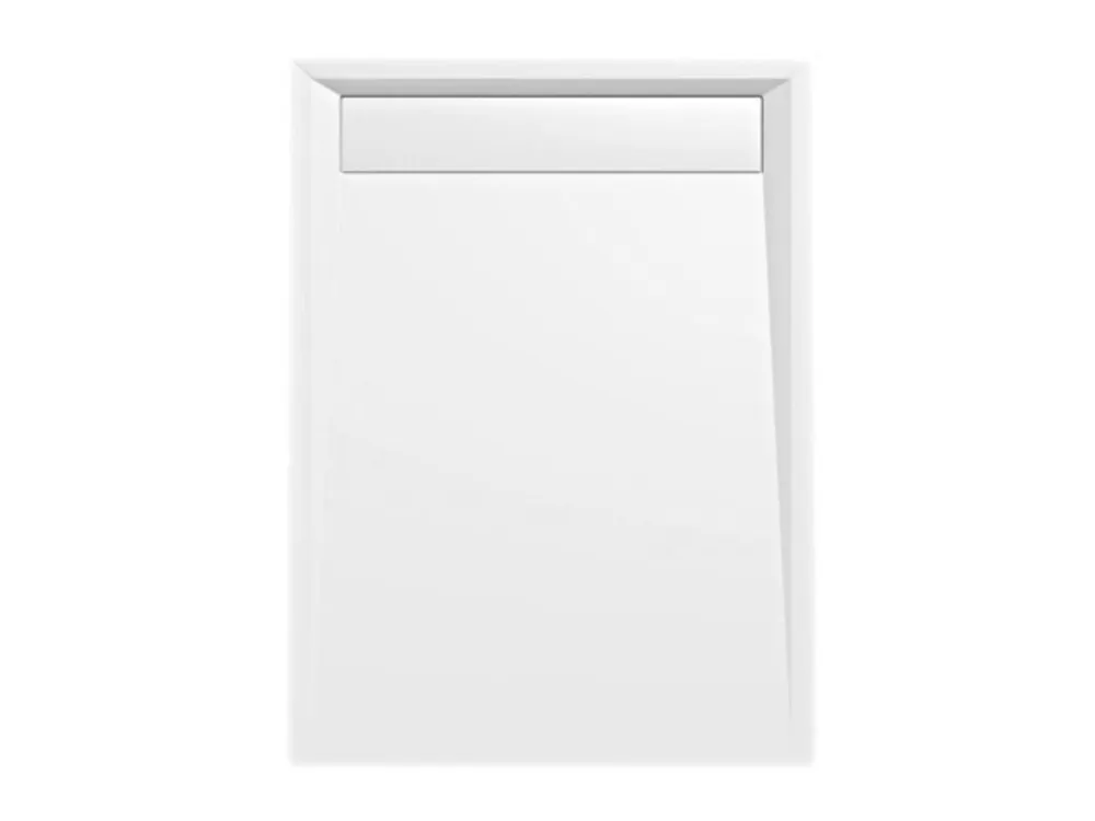 VARESA sprchová vanička z litého mramoru se záklopem, obdélník 120x90cm, bílá Výhodná Nabídka