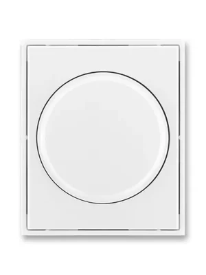 ABB 3294E-A00123 01 Time®, Element® Kryt stmívače s otočným ovladačem, s upevňovací maticí, bílá / ledová bílá Koupit Online