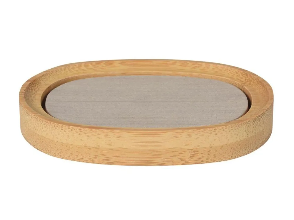 Top Prodej Sapho RIKO mýdlenka na postavení, béžová/bambus 8577