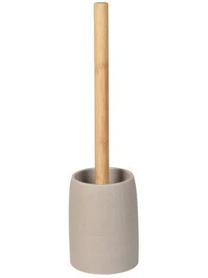 Sapho RIKO WC štětka na postavení, béžová/bambus 8578 Nejlepší Volba