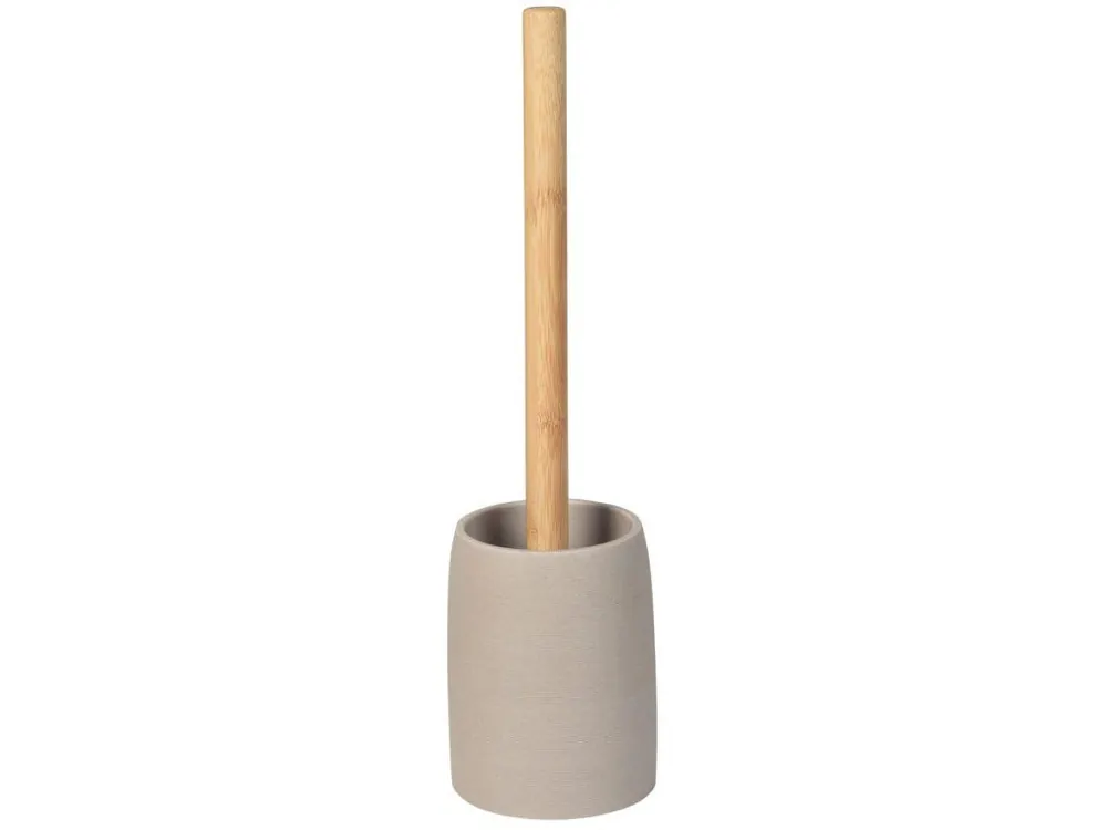 Sapho RIKO WC štětka na postavení, béžová/bambus 8578 Nejlepší Volba