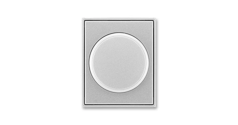 ABB 3294E-A00123 08 Time®, Time® Arbo Kryt stmívače s otočným ovladačem, s upevňovací maticí, titanová Sezónní Sleva