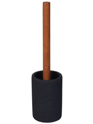 Cenový Hit Sapho CRAFT WC štětka na postavení, acacia/černá 8572