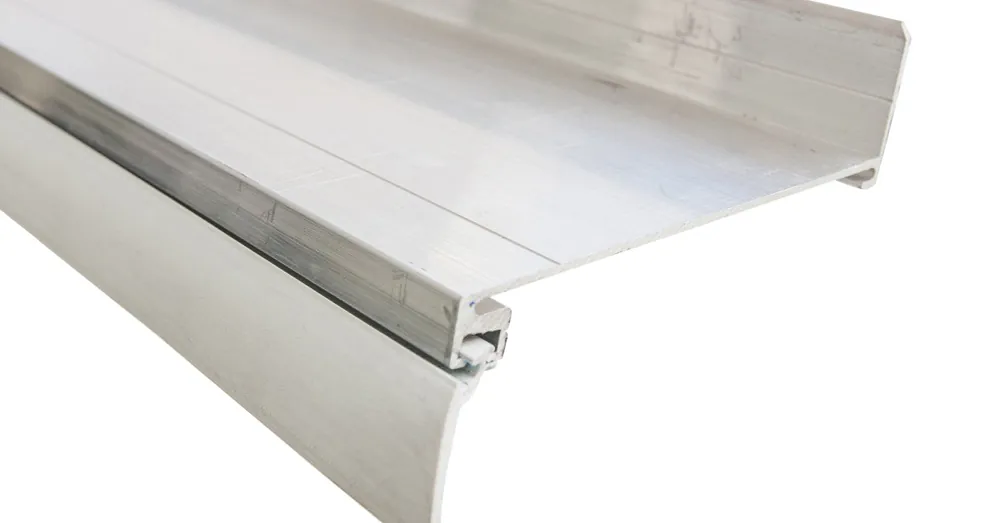 Gutta Guttaprofil ALU-Wand 2000 mm x 140 mm stříbrná Tovární Cena