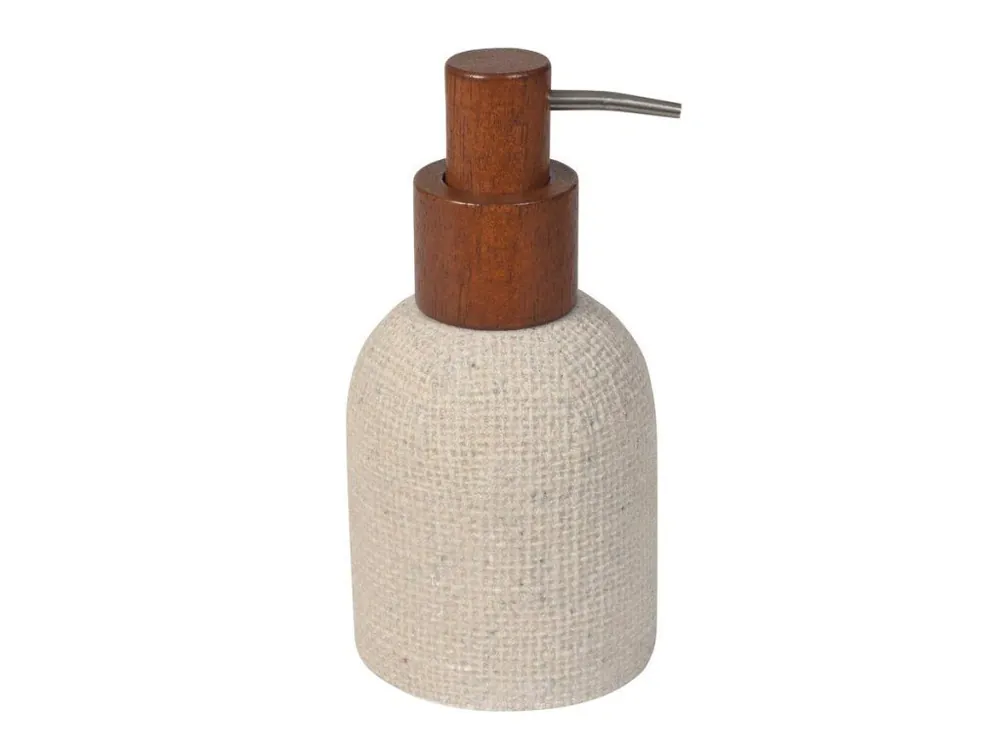 Sapho CRAFT dávkovač mýdla na postavení, acacia/béžová 8566 Nejlepší Volba