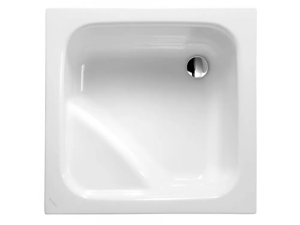 Akce VISLA hluboká sprchová vanička, čtverec 80x80x29cm, bílá