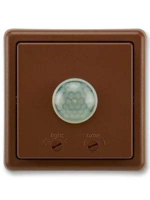 ABB 3299C-C12100 H3 Classic Spínač automatický se snímačem pohybu, hnědá Jen Po Omezenou Doba