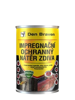 Nová Kolekce Impregnace a ochranný nátěr na zdivo Den Braven Profi 5 l