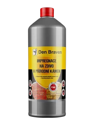 Autentický Impregnace na zdivo a přírodní kámen Den Braven 5 l