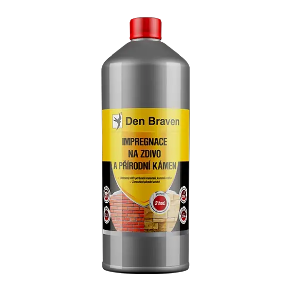 Autentický Impregnace na zdivo a přírodní kámen Den Braven 5 l