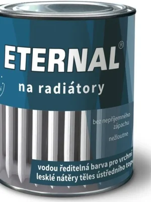 ETERNAL® NA RADIÁTORY Barva akrylátová na topná tělesa bílá 0,7 kg Levný