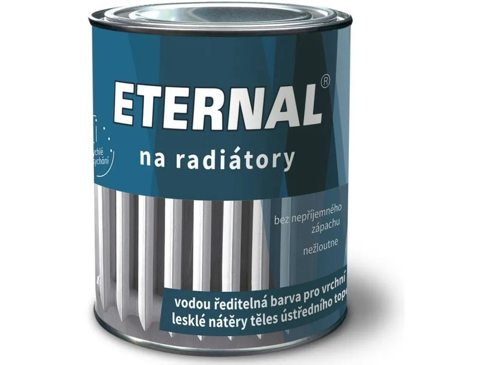 ETERNAL® NA RADIÁTORY Barva akrylátová na topná tělesa bílá 0,7 kg Levný