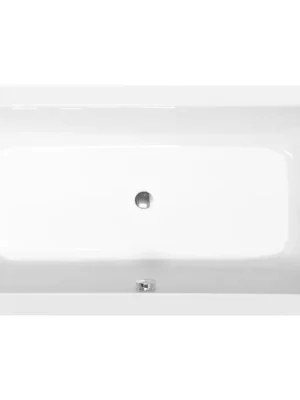 Nízká Cena KRYSTA obdélníková vana 180x80x39cm, bílá