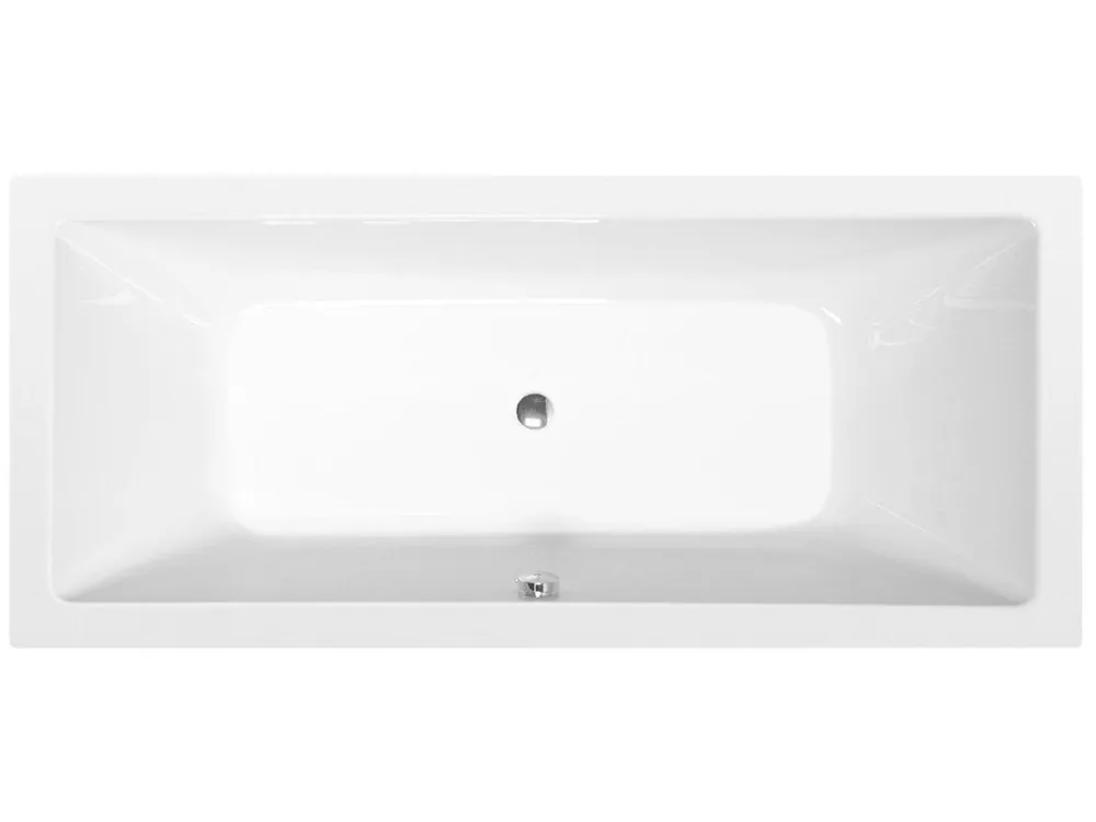 Nízká Cena KRYSTA obdélníková vana 180x80x39cm, bílá