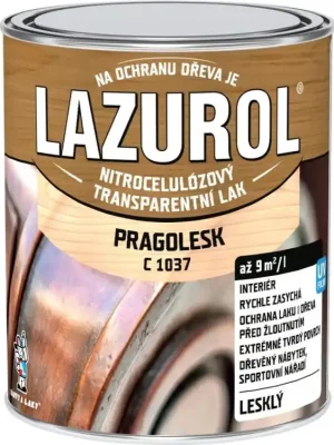 LAZUROL® C 1037 PRAGOLESK Lak nitrocelulózový · bezbarvý Hit Sezóny