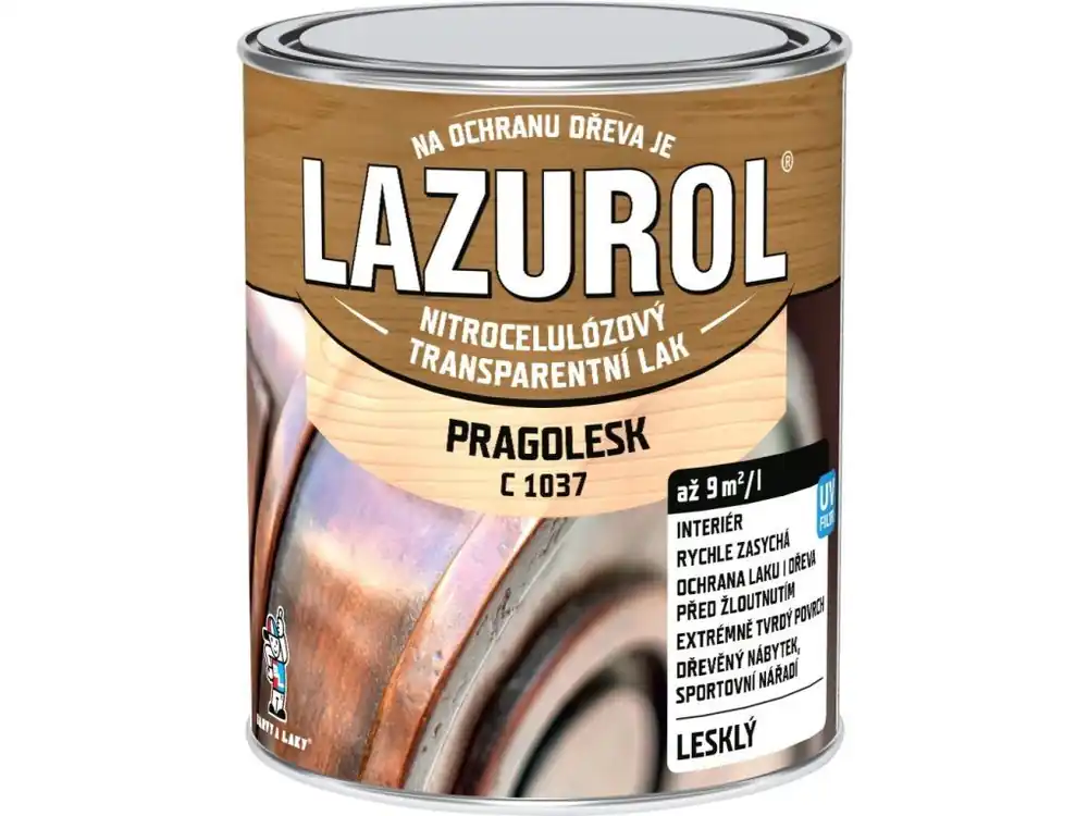 LAZUROL® C 1037 PRAGOLESK Lak nitrocelulózový · bezbarvý Hit Sezóny