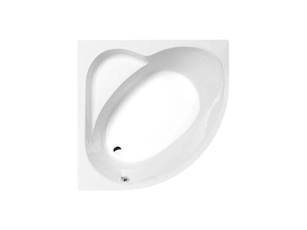 Nová Kolekce SIRIUS rohová vana 130x130x43cm, bílá