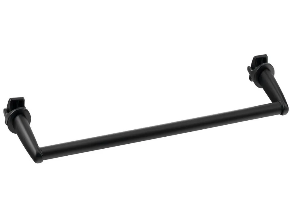 Akční Nabídka Aqualine Sušák ručníků na otopná tělesa 36cm rovný, černá mat IDR-40B