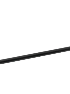 Horká Nabídka Aqualine Sušák ručníků na otopná tělesa 46cm rovný, černá mat IDR-50B