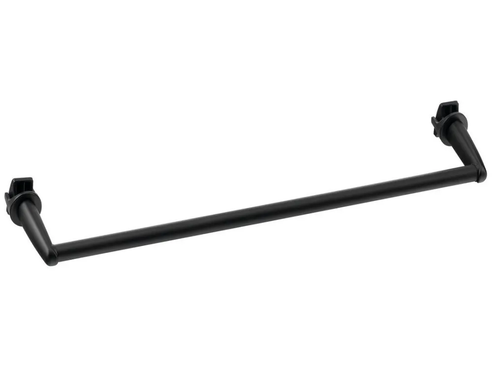 Horká Nabídka Aqualine Sušák ručníků na otopná tělesa 46cm rovný, černá mat IDR-50B