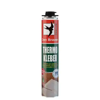 DenBraven Thermo Kleber pistolová doza 750 ml lepící pěna na EPS, XPS Výhodná Nabídka