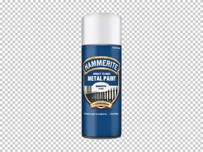 AkzoNobel HAMMERITE Přímo na rez hladký stříbrný sprej 400 ml Rychlé Dodání
