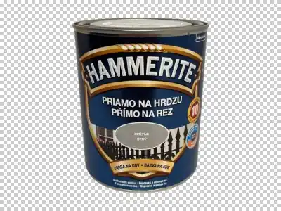 AkzoNobel HAMMERITE Přímo na rez hladký světle šedý 700 ml Akce
