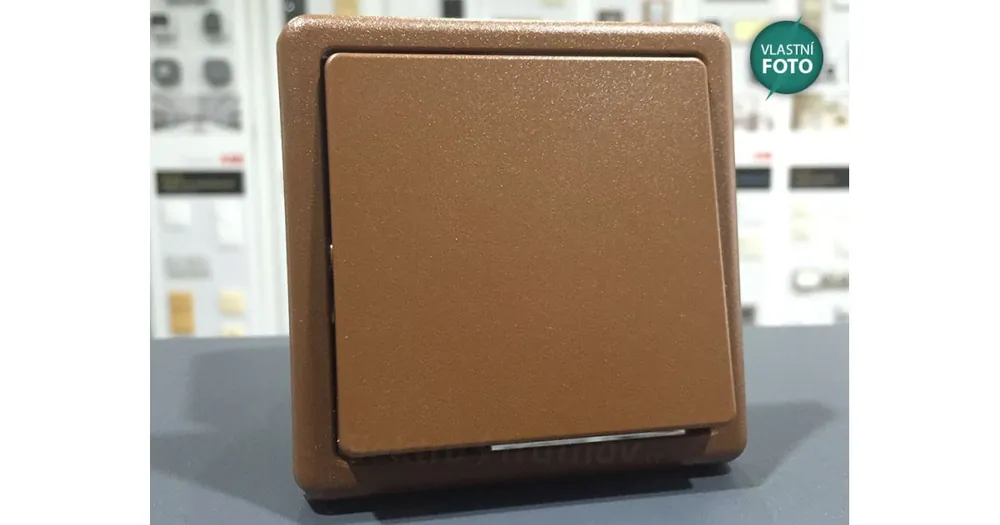 ABB 3553-06289 H3 Classic Přepínač střídavý, hnědá Přímo Od Výrobce