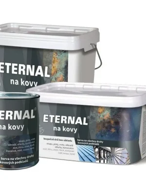 Expresní Doručení ETERNAL® NA KOVY Barva akrylátová, vodou ředitelná, samozákladující