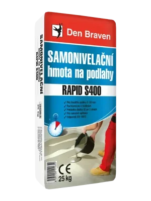 Autentický Hmota samonivelační Den Braven RAPID S400 na podlahy 25 kg