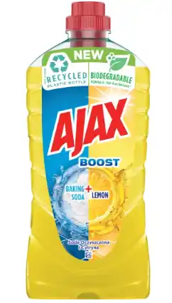 Ajax na podlahy a povrchy Boost Baking Soda Lemon univerzální čisticí prostředek, 1 l Originální