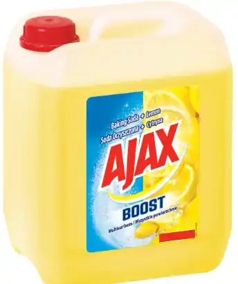 Časově Omezené Ajax na podlahy a povrchy Boost Baking Soda Lemon univerzální čistící prostředek, 5 l