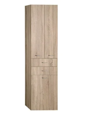 ZOJA/KERAMIA FRESH skříňka vysoká s košem 50x184x29cm, dub platin Super Cena