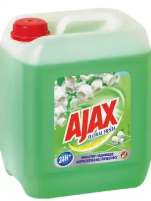 Tovární Cena Ajax na podlahy a povrchy Floral Fiesta Spring Flowers univerzální čistící prostředek, konvalinky, 5 l